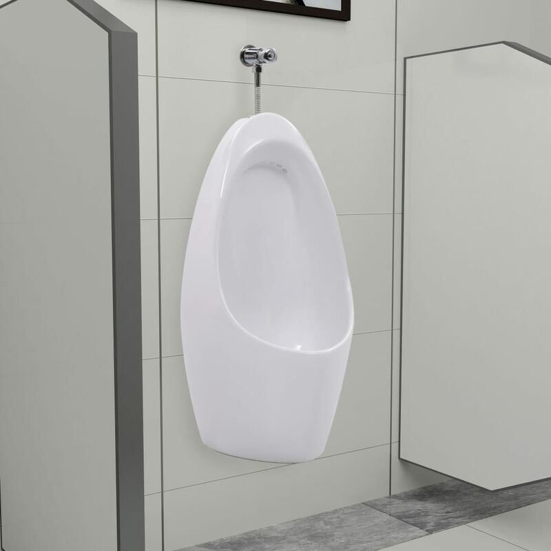 

Urinario de pared con sistema de descarga ceramica