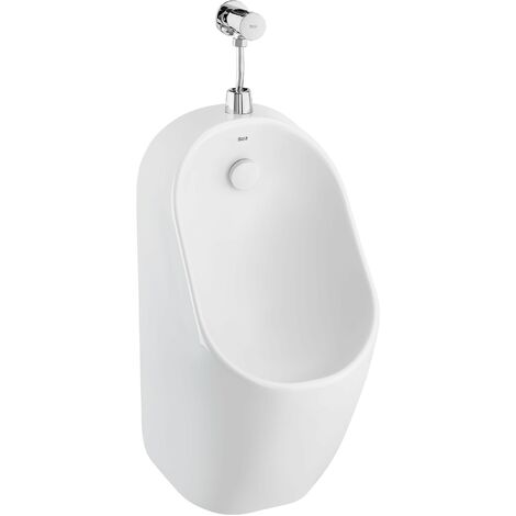 Urinario de porcelana Rimless con alimentación superior PROTON - ROCA