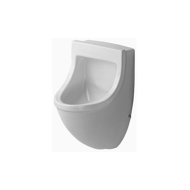 

Duravit Ag - Urinario Duravit Starck 3, entrada por detrás, con pajarita, aspiración, sin tapa, con pajarita, blanco, color: Blanco con Wondergliss