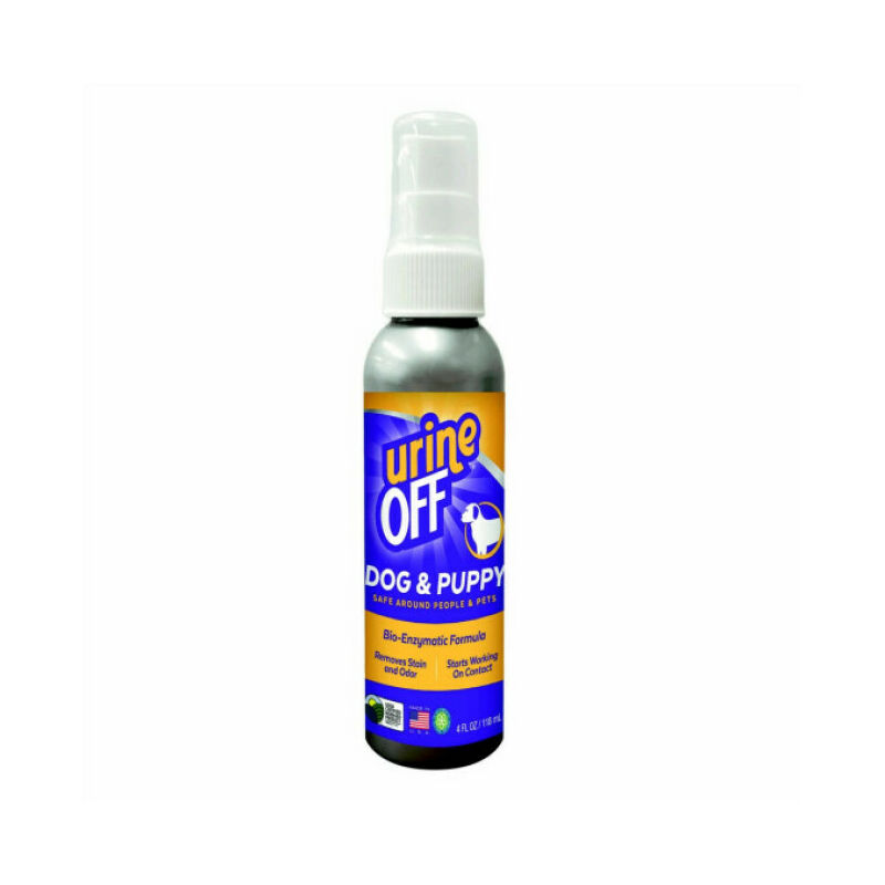 Destructeur d'odeur Urine Off chiens et chiots Spray 118 ml