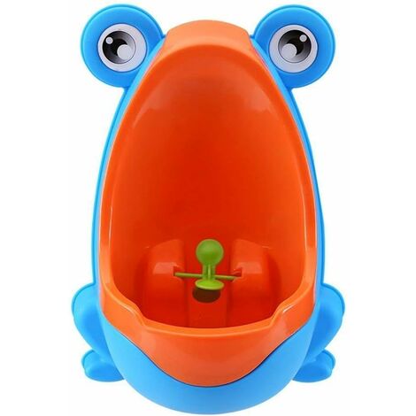 Urinoir 1pc Portable Enfants Formation Portable Garçons Urinoir Parfait Aide De Maman Parfait pour les enfants Potty Training Frog Potty