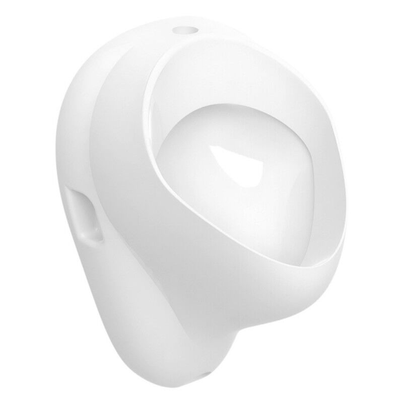 Urinoir céramique suspendu blagnac 2 à bride pour rinçage automatique