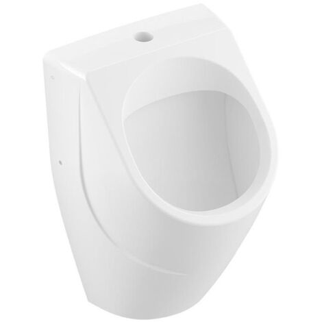 Urinoir aspirant V&B O.NOVO 335x560x320mm Direct Fl entrée par le hauten blanc