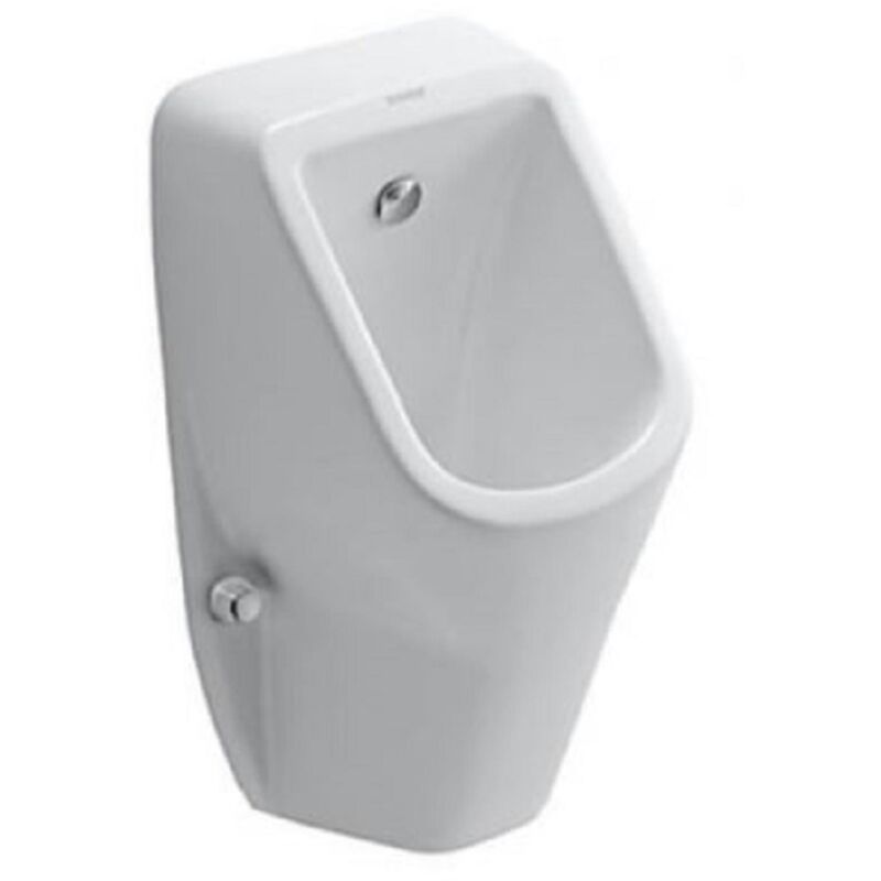 Duravit - Urinoir d-code avec alimentation cachée - En céramique blanche