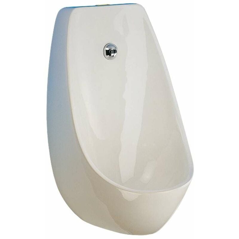 Sanela Urinoirs à capteur - Urinoir Domino avec chasse d’eau infrarouge et électronique ALS, alimentation par pile de 6 V, blanc SLP 17B