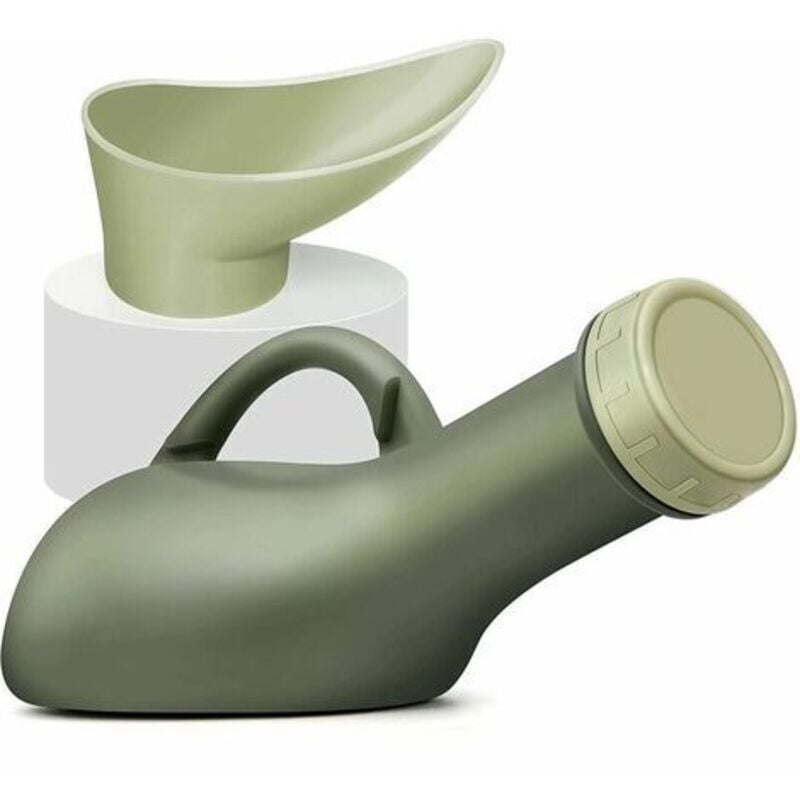 Jormftte - Urinoir Homme Femme Portable Urinal: Urinale Unisexe pour Lit & Voiture Voyage Camping Tente - Bouteille d'urine en Plastique Portatif