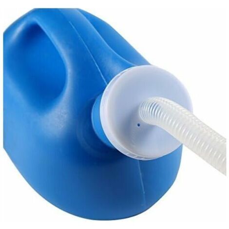 Urinoir Portable 2000ml Tuyau pour Voyage et Camping - Pour Homme et Femme - Bouteille Litière Hôpital Bleu