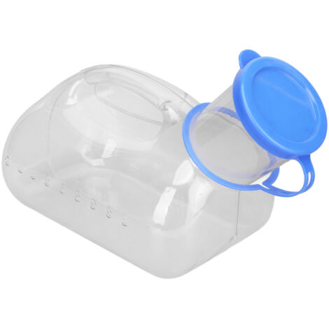 Urinoir Portable Homme 1000ML avec Bouchon Transparent pour Déplacements et Camping