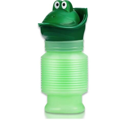 Urinoir rétractable 600 ml pour homme et femme - Portable - Urinoir d'urgence réutilisable - Pour camping, voiture, voyage, embouteillage et file d'attente