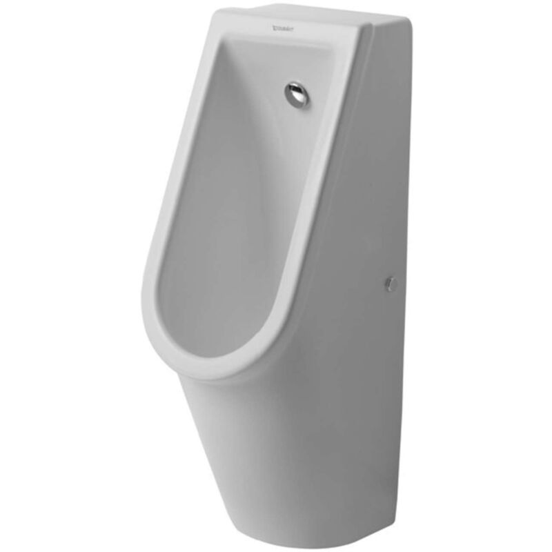 Starck 3 - Urinoir, évacuation horizontale, Rimless, blanc alpin 0827250000 - Duravit