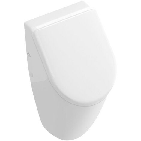 Urinoirs, 285 x 535 x 315 mm, alimentation encastrée, En porcelaine sanitaire Blanc