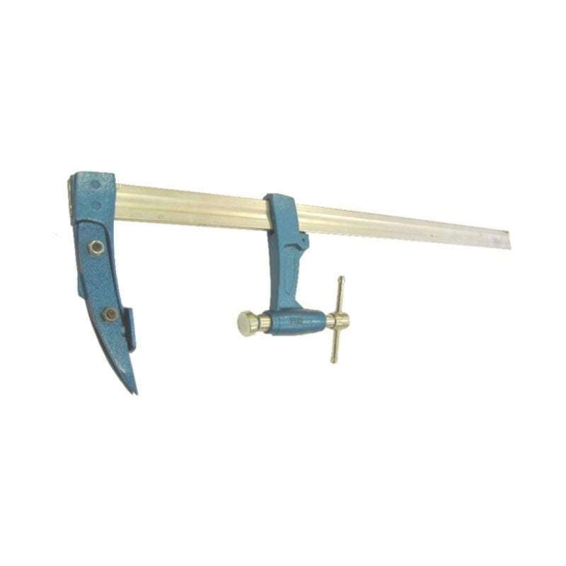 Serre joint charpentier Urko serrage 600mm - saillie 120mm - rail 35x8mm - 4003J