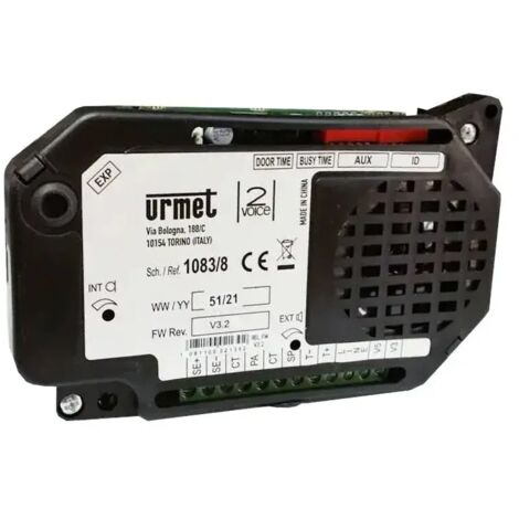 URMET 1083/8 - Posto esterno audio per pulsantiere artistiche, Exigo, sistema 2Voice