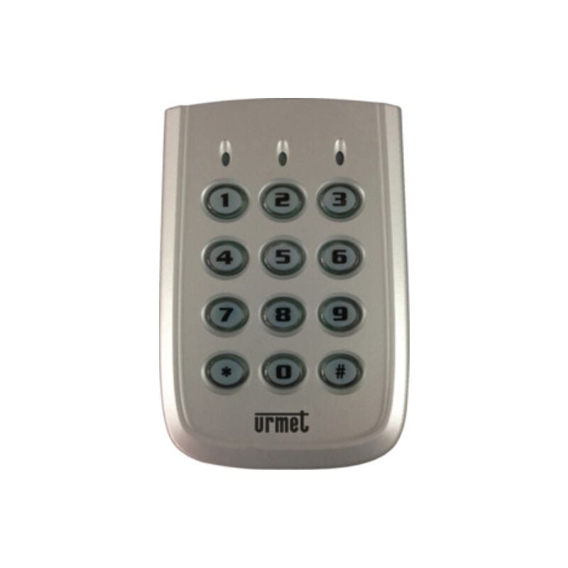 12-24vdc clavier de contrôle d'accès 3-8 chiffres par code - 1087/1 - Urmet