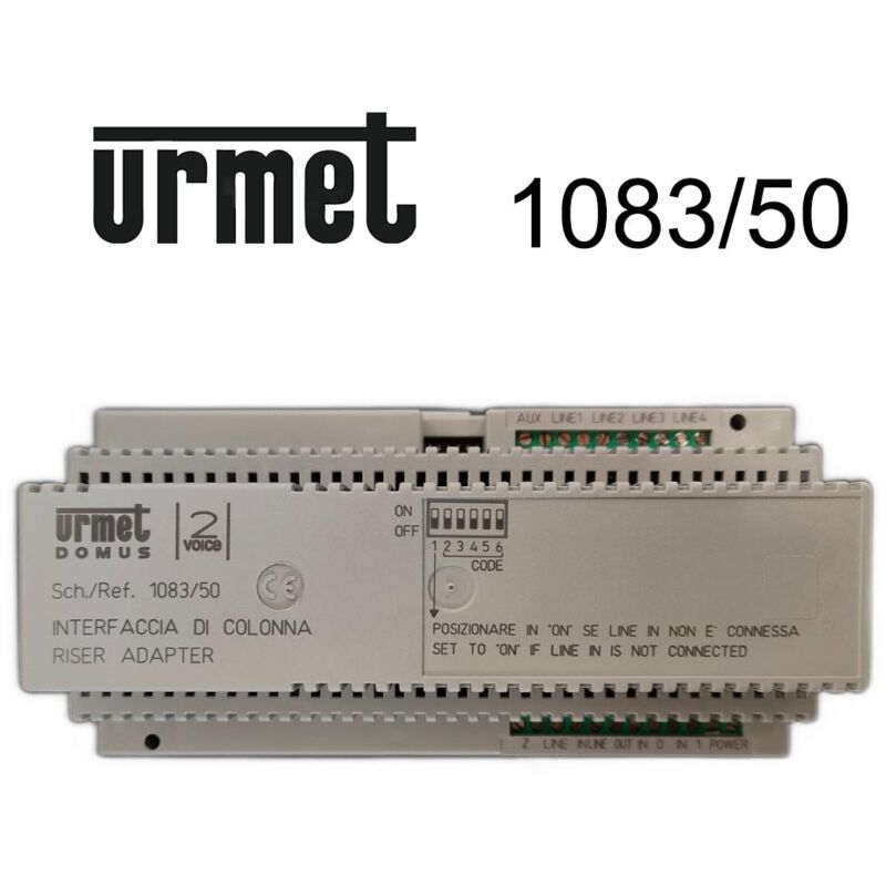 Poste audio 2Voice mains-libre Miro - URMET 1183/7