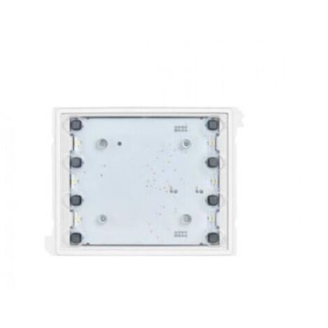 Urmet Alpha, modulo 2 file (elettronica) 8 tasti con espansore 1168/8