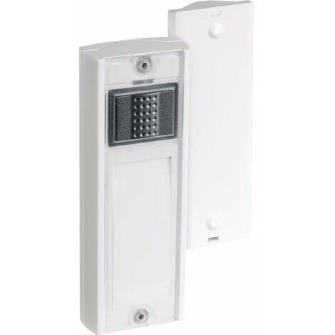 Urmet – Bouton poussoir carillon radio flash étanche IP54 – Portée 250m – Alimentation 2 piles LR03 – Installation facile sur portiers