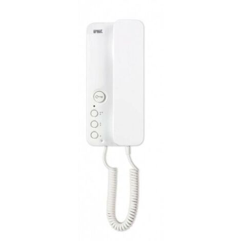 Urmet citofono 2voice comfort miro con pulsante apriporta retroilluminato