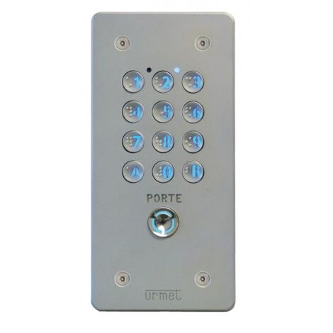 Urmet – Clavier électronique 20 codes inox – Alimentation 12V – Mode de pose mural – CE20I4