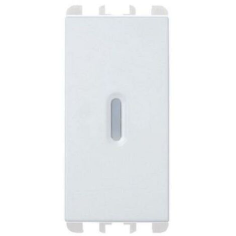 Urmet Simon Nea copritasto con diffusore trasparente 1 modulo 10362.B