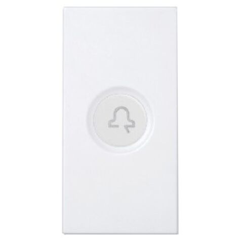 Urmet Simon Nea couvre-touche avec diffuseur transparent symbole sonnette 1 module 10363.