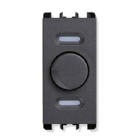 Urmet Simon Nea dimmer rotativo deviatore + push antracite 10533