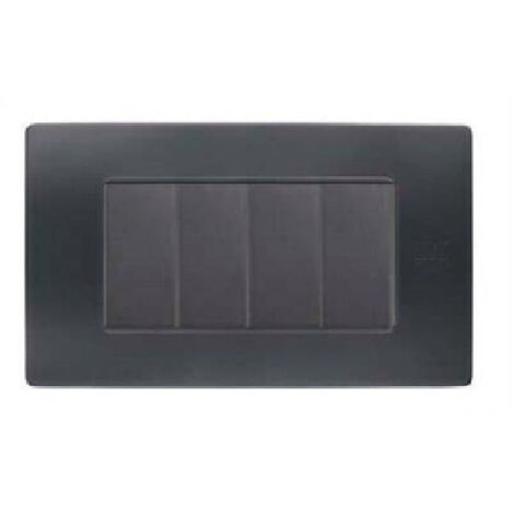 Urmet Simon Nea Flexa placca 4 moduli antracite 11804.AN