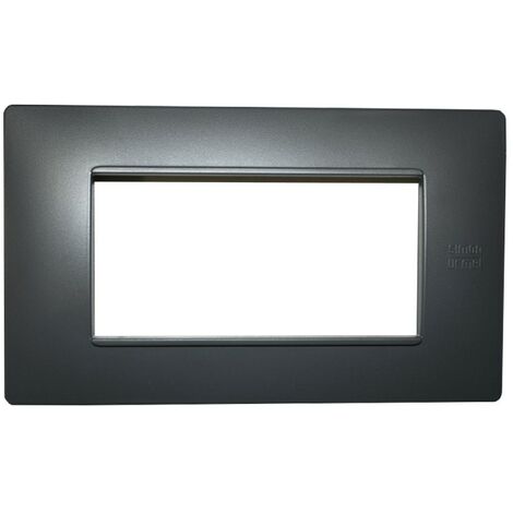 Urmet Simon Nea Flexa plaque 4 modules anthracite 11804.AN
