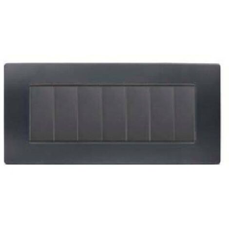 Urmet Simon Nea Flexa plaque 7 modules anthracite 11807.