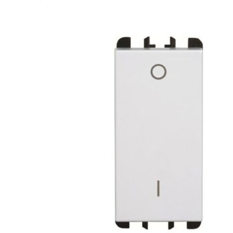 Urmet Simon Nea Interruttore 1 modulo 2P 16AX bianco - 10162.B