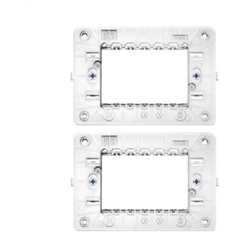 Urmet Simon Nea Kit coppia Supporti ribassato 3 moduli - 10703N
