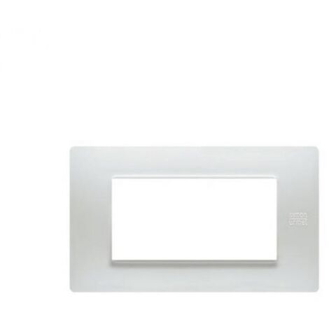 Urmet Simon Nea Placca 4 moduli Flexa tecnopolimero bianco - 11804.BN
