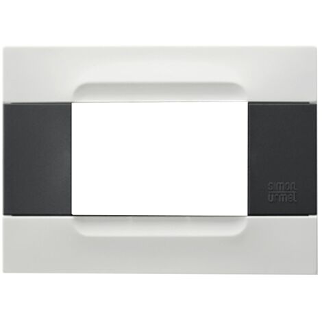 Urmet Simon Nea plaque 3 modules couleur blanc Helsinki 10803.01