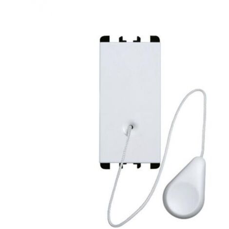 Urmet Simon Nea Pulsante a tirante 1,5 m 1 modulo 1P NO 10A bianco - 10118.B