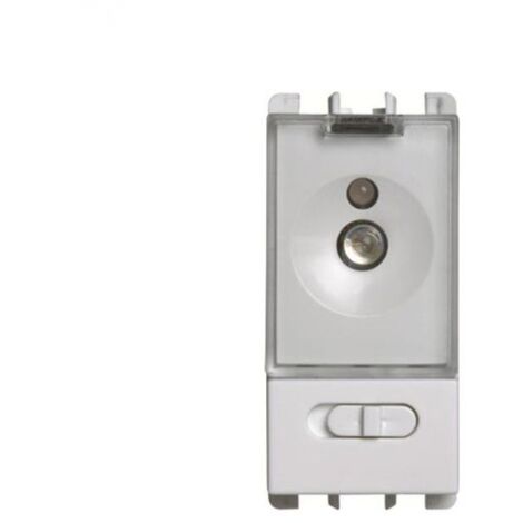 Urmet Simon Nea Torcia elettronica estraibile d'emergenza a 1 modulo bianco - 10297.B