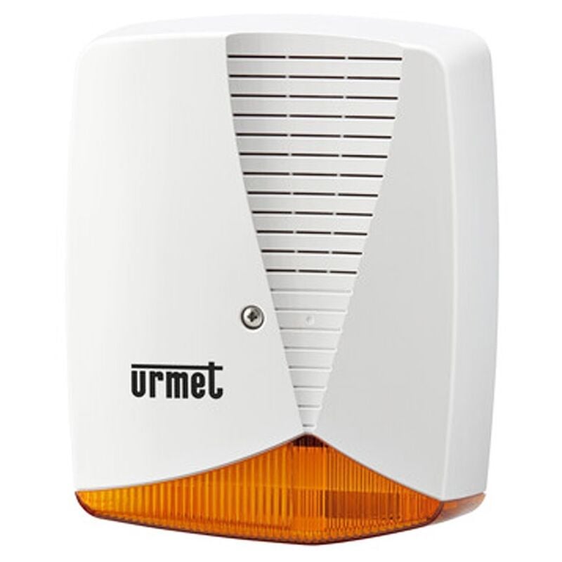 Urmet - Sirène extérieure auto-alimentée avec clignotant 1033/414