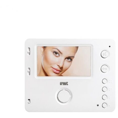 Urmet Videocitofono vivavoce Mìro 4,3" soft touch, supplementare per kit 2 fili 1722/88
