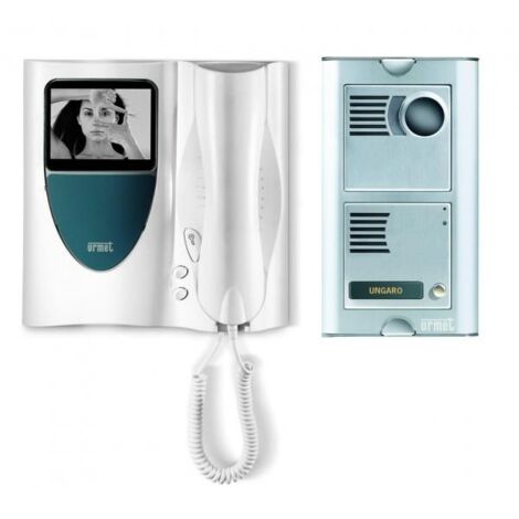Urmet – Visière 1r p/plaq h546 – Interphone vidéo avec vision nocturne – Alimentation 12V – Contrôle d'accès – 623