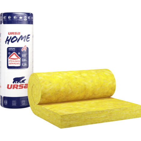 Ursa Home Klemmfilz Glaswolle WLG 035 Wärmebarriere