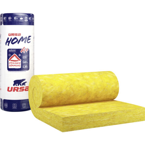 Ursa Home Klemmfilz Glaswolle WLG 035 Wärmebarriere