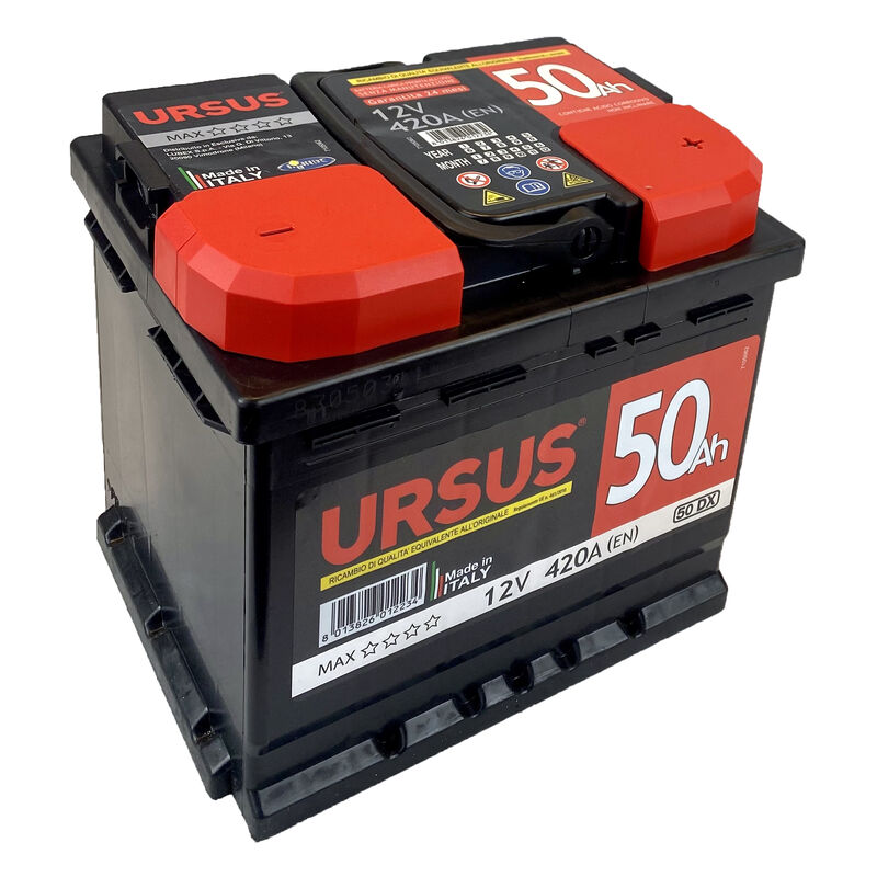 Image of Lubex - ursus max batteria 50 dx batteria per auto - ricambio