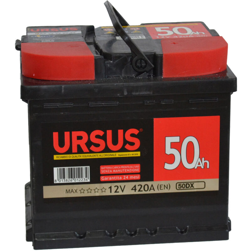 Max batteria 50 dx accessori auto - Ursus