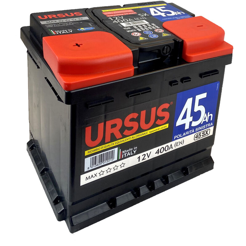 Image of Lubex - ursus max batteria 45 sx batteria per auto - ricambio