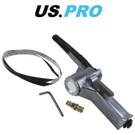 US PRO 10MM AIR BELT SANDER SANDING MACHINE FINGER FILE AIR TOOL 8317