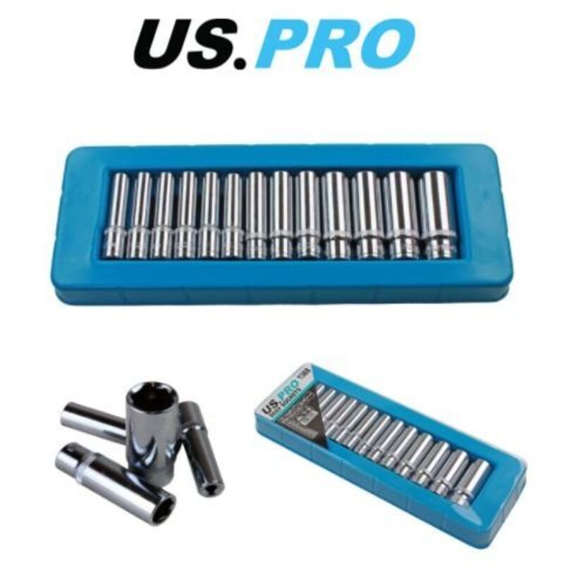 US PRO Tools 13pc 1/4