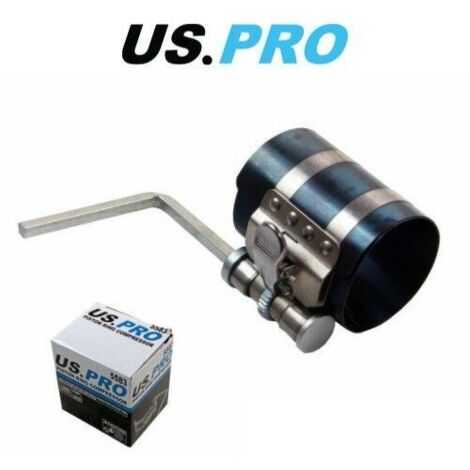 US PRO 53-125mm Engine Piston Ring Compressor Adjustable Ratchet Type 5583