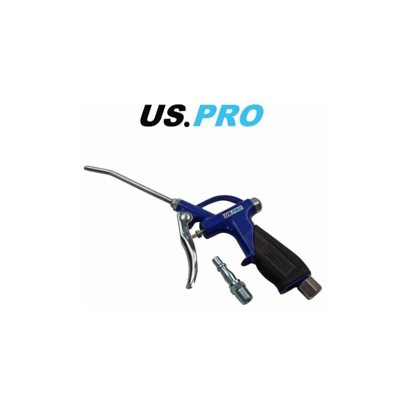 Us Pro - Tools Air Dust Gun 100mm Nozzle With Grip Handle 8780