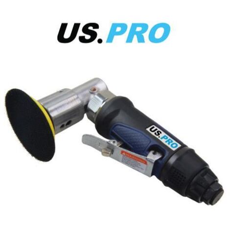 US PRO Air Sander 3"" Right Angle Head Palm Sanding Variable Speed 8320