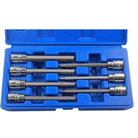 US Pro B1123 Coffret de 7 douilles à embouts hexagonaux pour clé Allen 3-10 mm