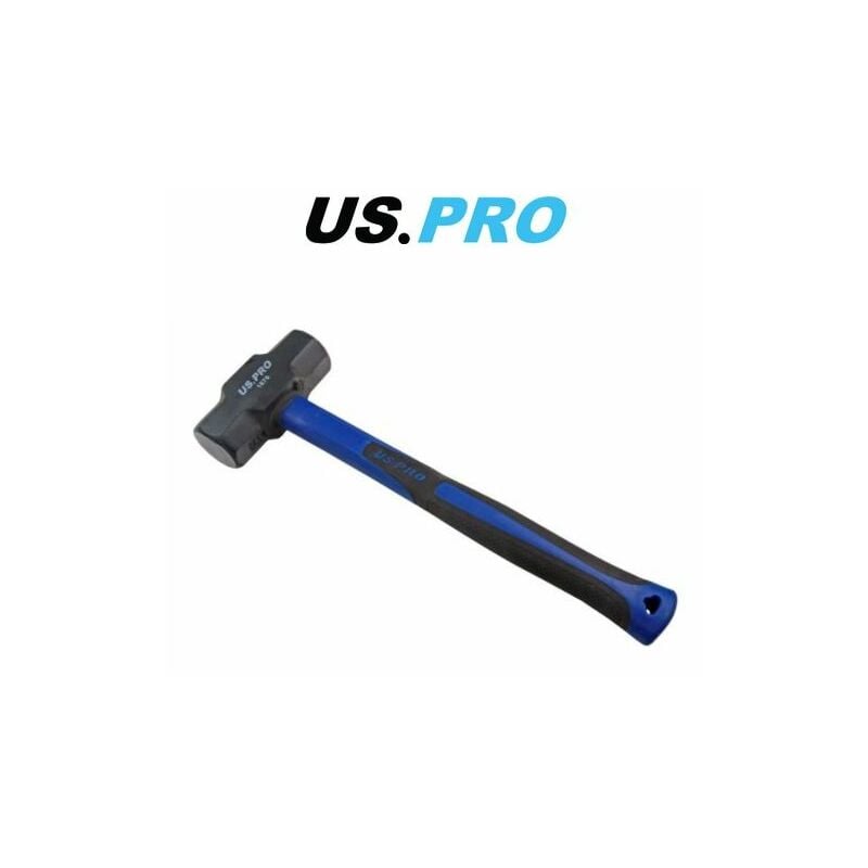 Double Face 3LB Sledge Hammer With tpr Handle 1670 - Us Pro